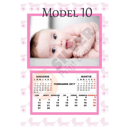 Calendar personalizat A3 Calendar personalizat A3